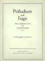 Prludium und Fuge ber Gaudeamus omnes op.24  fr Orgel
