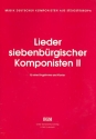 Lieder siebenbrgischer Komponisten Band 2 fr Gesang und Klavier