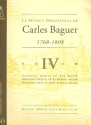 La Msica Orquestral de Carles Baguer vol.4 Simfonias nos.16, 18 y 19 Partitur