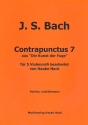 Contrapunctus 7 fr 5 Violoncelli Partitur und Stimmen