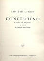 Concertino op.45,8 for violin and orchestra score