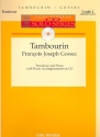 Tambourin (+CD) for trombone and piano