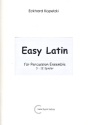 Easy Latin für Percussion (3 - 12 Spieler) Partitur und Stimmen