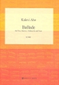 Ballade for flute, bassoon, cello and piano score,  archive copy