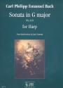 Sonate G-Dur Wq139 for harp