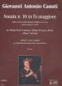 Sonata No. 10 Fa-maggiore per flauto dolce contralto (flauto traverso, oboe) e Bc  partition e parties