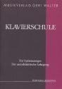 Klavierschule fr Spteinsteiger  