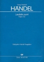 Laudate Pueri Psalm 112 fr Sopran solo, gem Chor (SSATB), 2 Ob, 2 Vl und Bc Klavierauszug (la)
