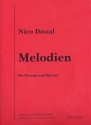 Melodien fr Gesang und Klavier