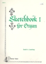 Sketchbook 1 for organ