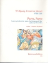 Parto parto for voice, clarinet and piano