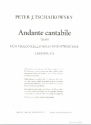 Andante Cantabile fr Violoncello solo und Streicher (1888) Violoncello solo