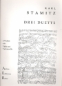 3 Duette fr 2 Violen (Viola und Violoncello) Stimmen