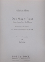 Meine Seele erhebt den Herren fr mittlere Frauenstimme, 2 Violinen und Orgel Partitur und Stimmen