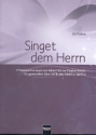 Singet dem Herrn fr gem Chor a cappella Partitur