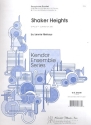 Shaker Heights for soprano saxophone, alto saxophone, tenor saxophone and baritone saxophone  score and parts