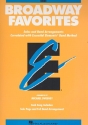 Broadway Favorites: for concert band oboe