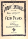 Variations symphoniques pour piano et orchestre pour piano seule
