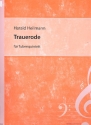 Trauerode op.58a fr 4 Wagner-Tuben und Kontrabasstuba Partitur und Stimmen