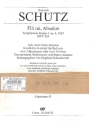 Ach mein Sohn Absalon SWV269 op.6 fr Bass solo, 2 Altposaunen (2 Vl), Tenorposaune, Bassposaune und Bc,  Harmonie