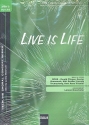 Life is live fr Mnnerchor a cappella (Popband ad lib) Partitur