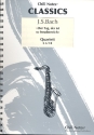 Der Tag der ist so freudenreich fr 4 Saxophone (SATBar) Partitur und Stimmen