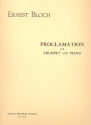Proclamation  for trumpet and piano