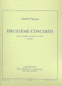 Concerto no.2 pour trompette, piano et orchestre  cordes parties de trompette et de piano