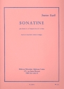 Sonatine fr Kornett (Trompete) und klavier
