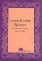 Spiders for 4 recorders (SATB) score and parts