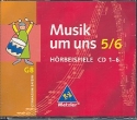 Musik um uns 5/6 (Gymnasium G8 Bayern) 6 CD's (Hrbeispiele)