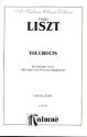 Via Crucis for soloists, mixed chorus and orchestra choral score