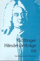 Gttinger Hndel-Beitrge Band 13