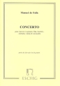 Concerto pour clavecin (piano), flute, hautbois, clarinette, violon et violoncelle partie de clavecin (piano)