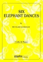 6 Elephant Dances  for cello and piano