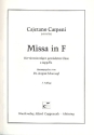 Messe F-Dur fr gem Chor a cappella Partitur