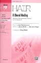Hair - A Choral Medley for mixed chorus and piano score