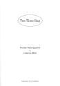 Tea Time Rag for 4 double basses score and parts
