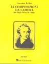 15 Composizioni da camera for high voice and piano