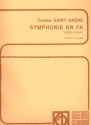 Sinfonie en fa pour orchestre partition