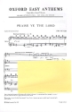 Praise Ye the Lord for mixed chorus and instruments vocal score