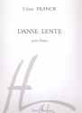 Danse lente  pour piano