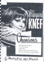 Hildegard Knef: Chansons Songbook Klavier/Gesang/Gitarre