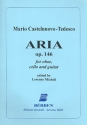 Aria op. 146 for oboe, cello and guitar score and parts