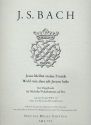 Jesus bleibet meine Freude BWV147 fr Orgel (Melodieinstruent (Gesang ad lib) Partitur und Stimme