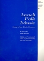 Israeli Folk Music for piano/vocal/guitar