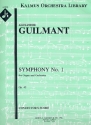 Symphony no.1 op.42 for organ and orchestra conductor's score