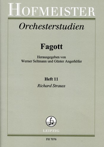 Orchesterstudien Fagott Band 11