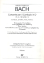 Konzert D-Dur FK41 fr Cembalo und Streicher Violone/Kontrabass