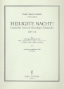 Heiligste Nacht fr gem Chor und Orgel (Orchester ad lib) Orchester-Partitur